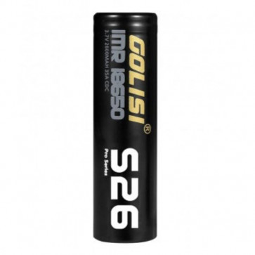Golisi S26 IMR 18650 2600 мАч 35А