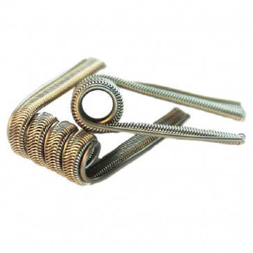 Parallel Alien Fused Clapton Coil (White Cloud Coil)