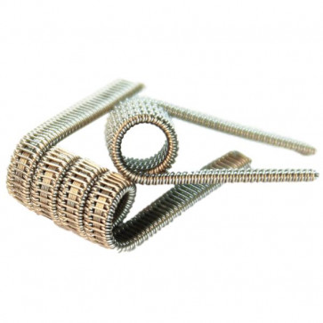 Staple Staggered Fused Clapton Coil (White Cloud Coil)