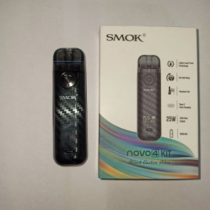 SMOK Novo 4 Pod Starter Kit (Black Carbon Fiber) Б/У