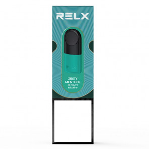RELX Pro Картридж Zesty Menthol / Ваниль-Лимон-Ментол 1,8% (2 шт)