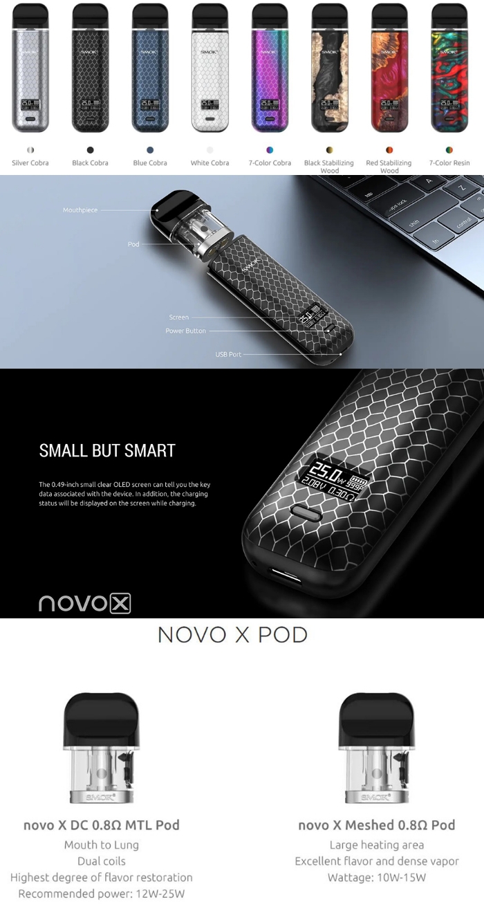SMOK Novo X Pod Starter Kit